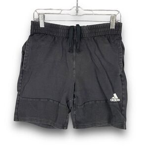 Adidas Men's Shorts Athletic Sweat Medium 8" Inseam Black